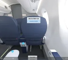 Delta Embraer E175 V.1 seat maps 360 panorama view