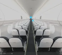 Delta Embraer E175 V.1 seat maps 360 panorama view