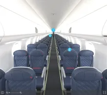 Delta Embraer E175 V.1 seat maps 360 panorama view