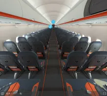 easyJet Europe Airbus A320-200 V.1 seat maps 360 panorama view