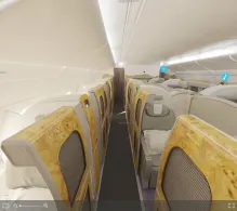 Emirates Airbus A380-800 V.4 seat maps 360 panorama view
