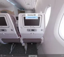 Emirates Airbus A380-800 V.4 seat maps 360 panorama view