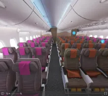Emirates Airbus A380-800 V.4 seat maps 360 panorama view