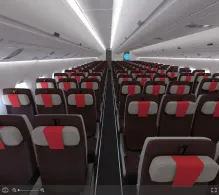Iberia Airbus A350-900 V.1 seat maps 360 panorama view