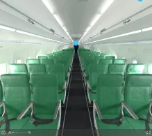 Transavia Airbus A321neo seat maps 360 panorama view