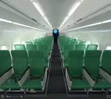 Transavia Airbus A321neo seat maps 360 panorama view