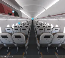 Etihad Airways Airbus A320-200 V.2 seat maps 360 panorama view