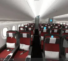 Japan Airlines - JAL Boeing 787-9 V.1 seat maps 360 panorama view