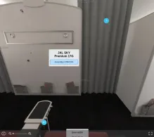 Japan Airlines - JAL Boeing 787-9 V.1 seat maps 360 panorama view