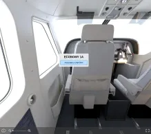 Azul Conecta Cessna 208B Grand Caravan seat maps 360 panorama view