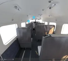 Azul Conecta Cessna 208B Grand Caravan seat maps 360 panorama view