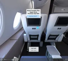 British Airways Airbus A380-800 seat maps 360 panorama view