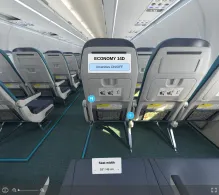 Cebu Pacific Air Airbus A320neo V.2 seat maps 360 panorama view