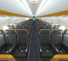 Buzz Boeing 737 MAX 8-200 seat maps 360 panorama view