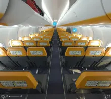 Buzz Boeing 737 MAX 8-200 seat maps 360 panorama view