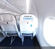 Norwegian Air Shuttle Boeing 737-800 V.1 seat maps 360 panorama view