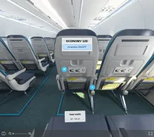 Cebu Pacific Air Airbus A320neo V.1 seat maps 360 panorama view