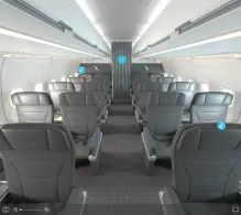 American Airlines Airbus A321neo V.2 seat maps 360 panorama view