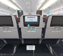 IndiGo Boeing 777-300ER V.2 seat maps 360 panorama view