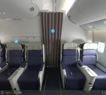 IndiGo Boeing 777-300ER V.2 seat maps 360 panorama view