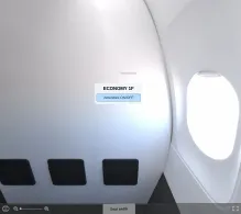Aer Lingus Limited Airbus A320-200 seat maps 360 panorama view
