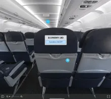 Aer Lingus Limited Airbus A320-200 seat maps 360 panorama view