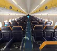 Ryanair UK Boeing 737-800 seat maps 360 panorama view