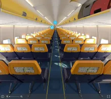 Ryanair UK Boeing 737-800 seat maps 360 panorama view