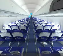 IndiGo Airbus A320neo V.1 seat maps 360 panorama view