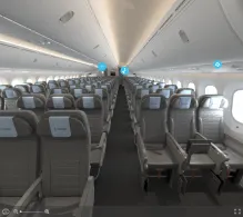 Norse Atlantic Airways Boeing 787-9 seat maps 360 panorama view