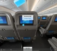 Norse Atlantic Airways Boeing 787-9 seat maps 360 panorama view