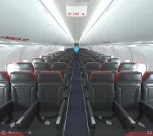Malta Air Boeing 737 MAX 8-200 seat maps 360 panorama view