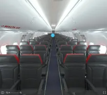 Malta Air Boeing 737 MAX 8-200 seat maps 360 panorama view