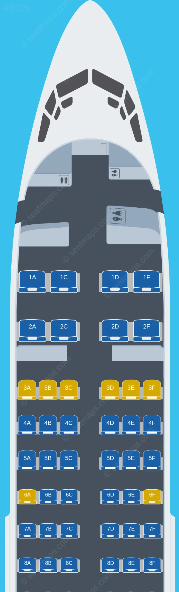 Virgin Australia Boeing 737-700 V.2 seatmap preview