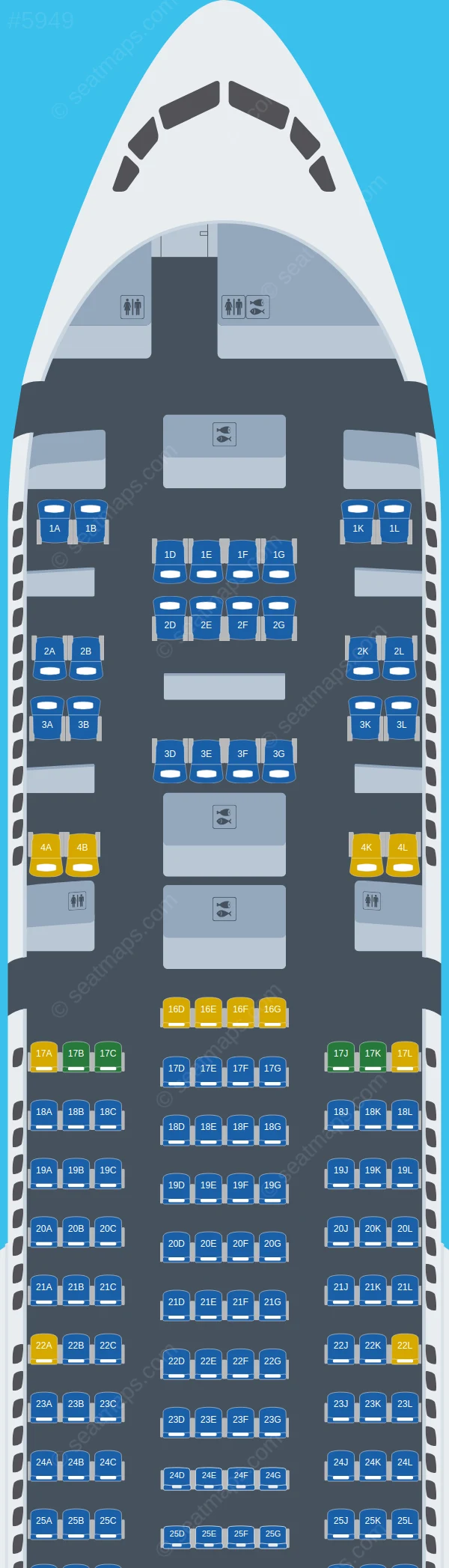 United Boeing 777-200 V.2 seatmap preview