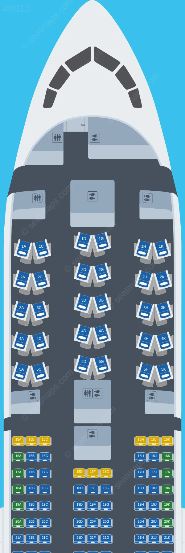Air Europa Boeing 787-9 V.2 seatmap preview