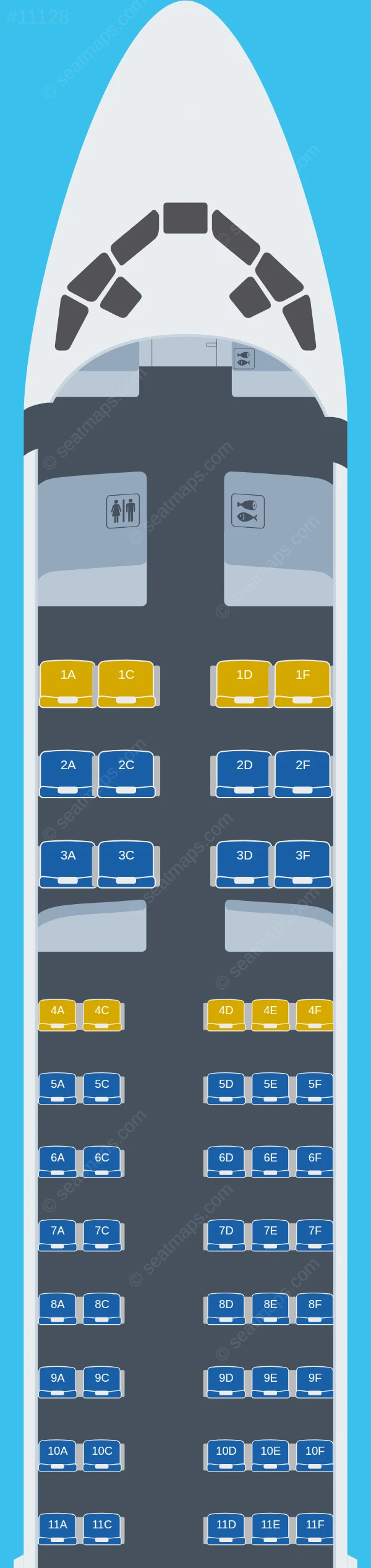 National Jet Systems Boeing 717-200 V.2 seatmap preview