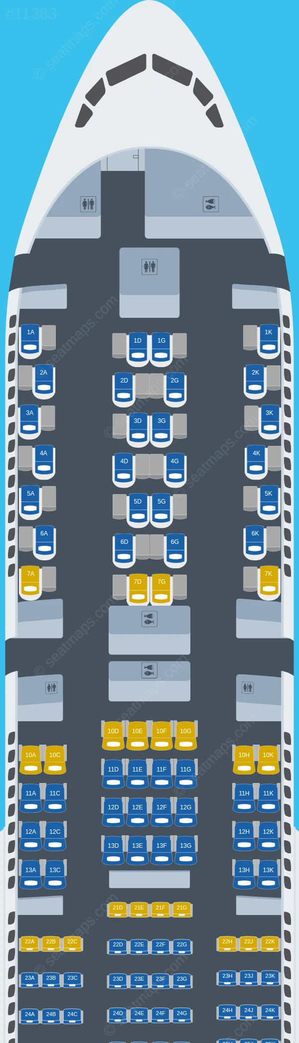 El Al Boeing 777-200ER V.2 seatmap preview