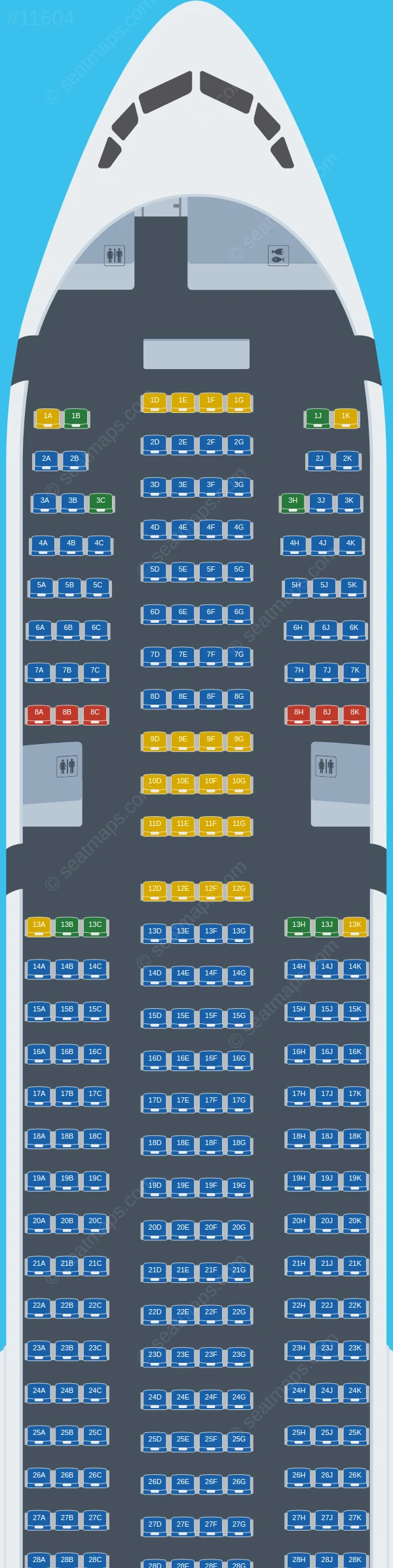 Southwind Airlines Boeing 777-300ER V.1 seatmap preview