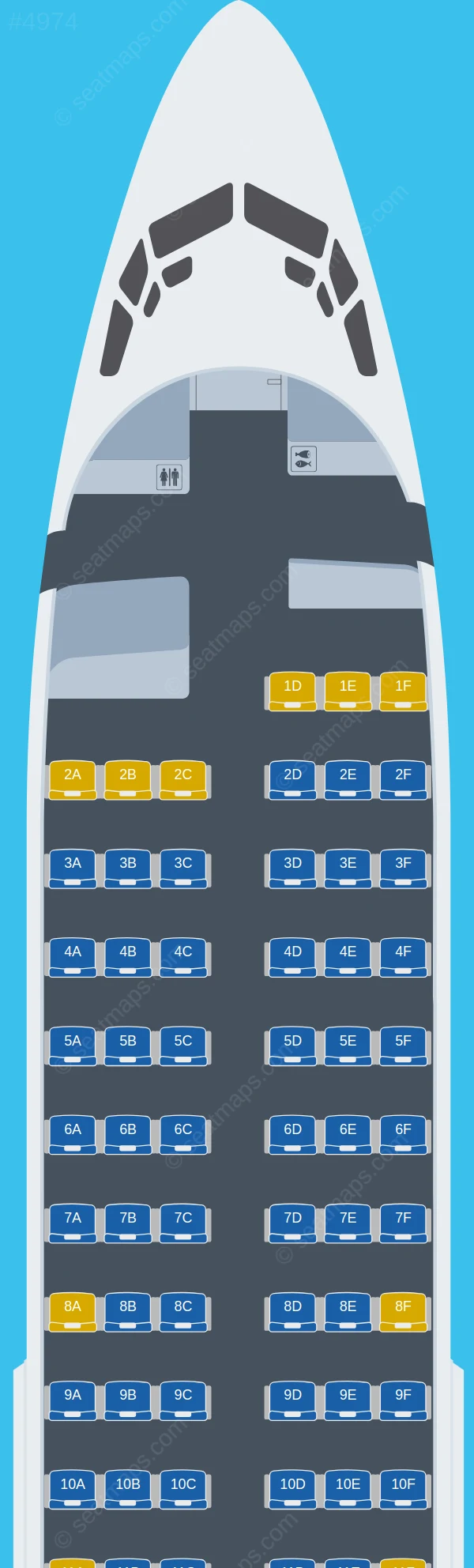 Air Do Boeing 737-700 seatmap preview