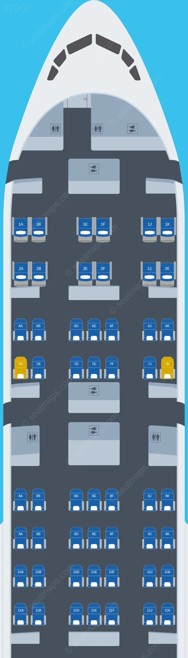 Air Peace Boeing 777-200ER V.1 seatmap preview