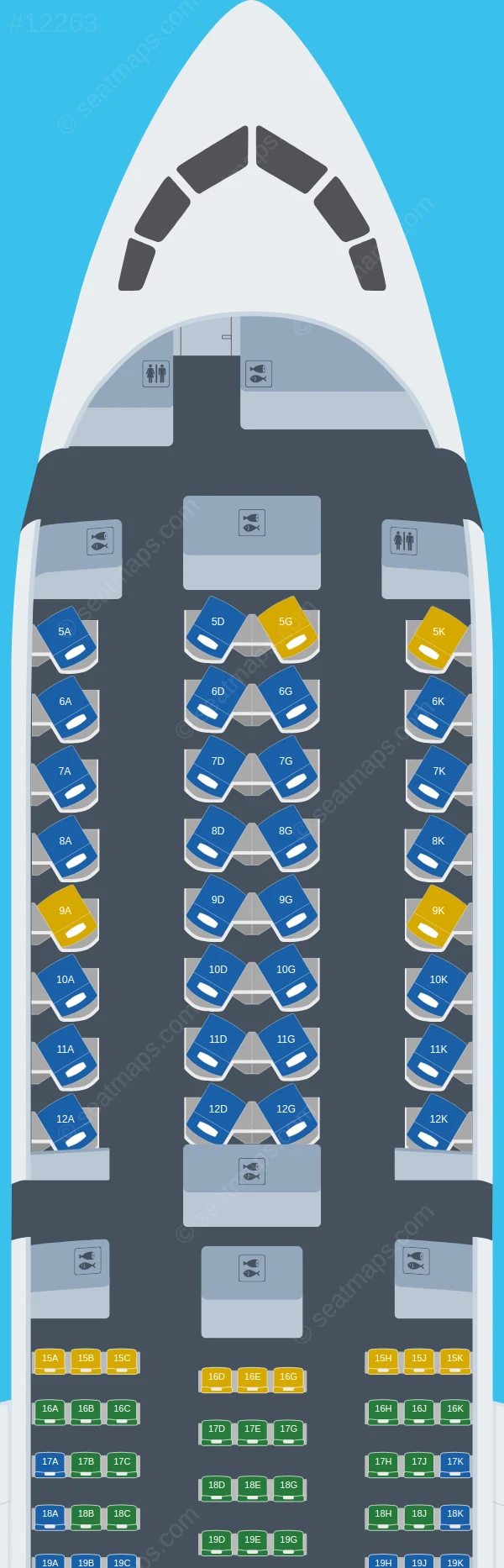 Etihad Airways Boeing 787-9 V.3 seatmap preview