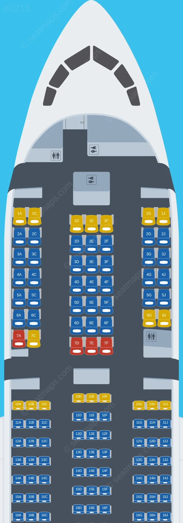 TUI Airways Boeing 787-8 V.1 seatmap preview