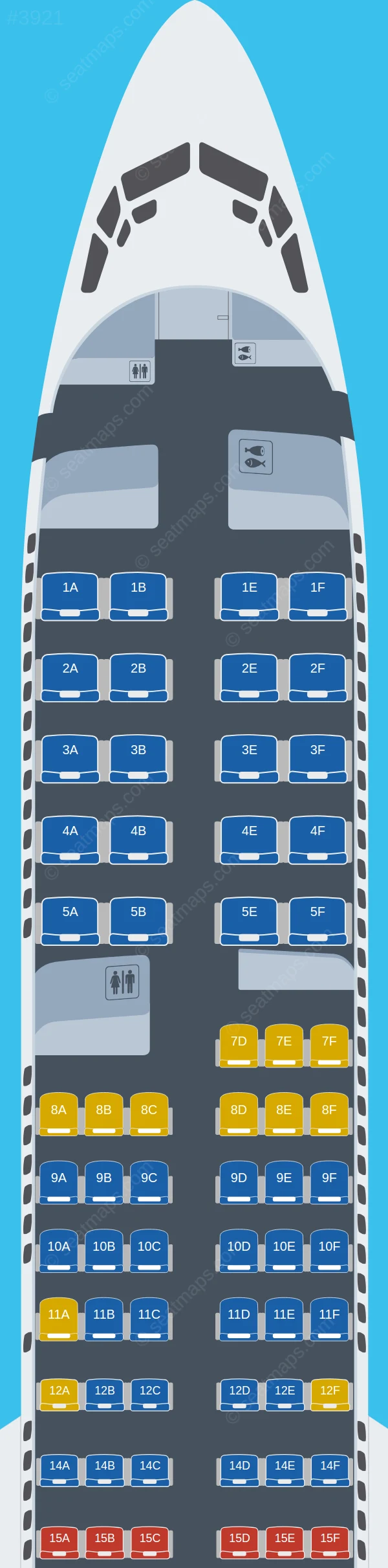 United Boeing 737-900 ER V.2 seatmap preview