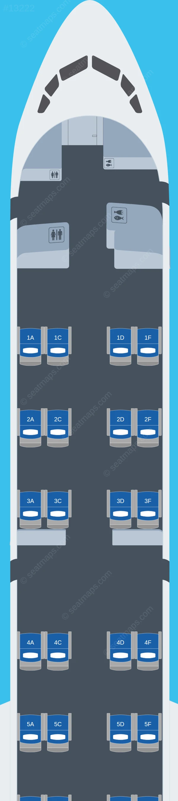 Icelandair Boeing 757-200 V.3 seatmap preview