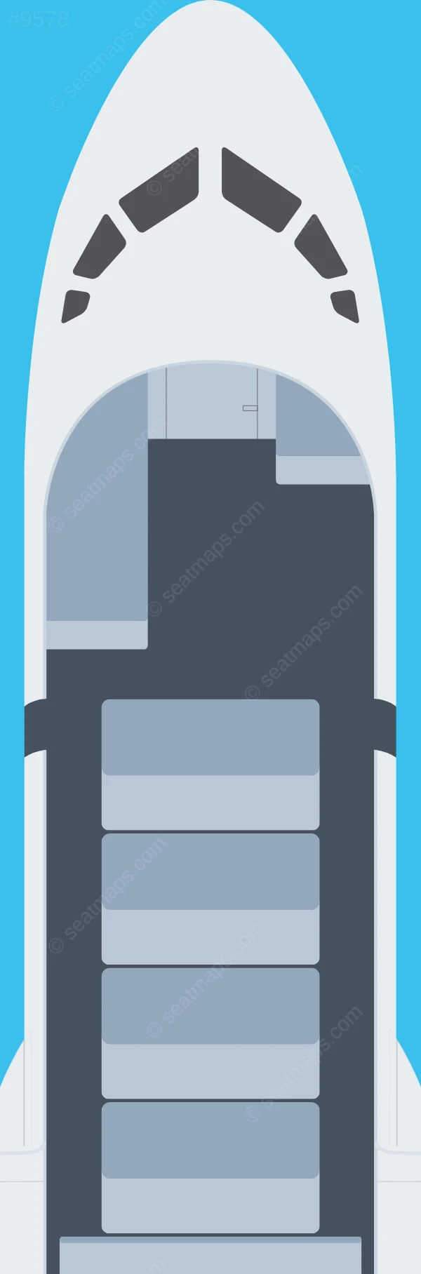 Canadian North ATR 42-300 V.3 seatmap preview